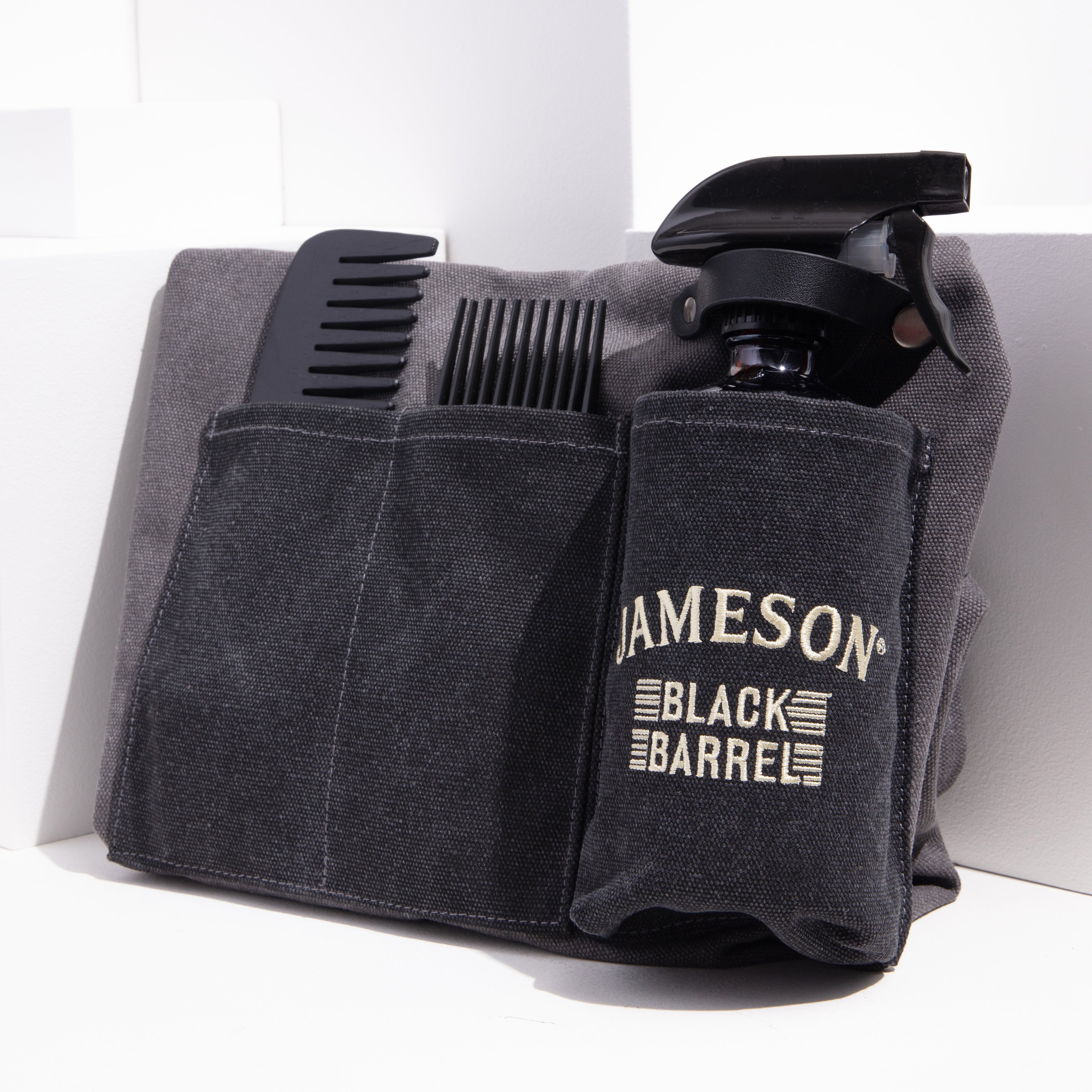 Jameson black barrel Barber Kit