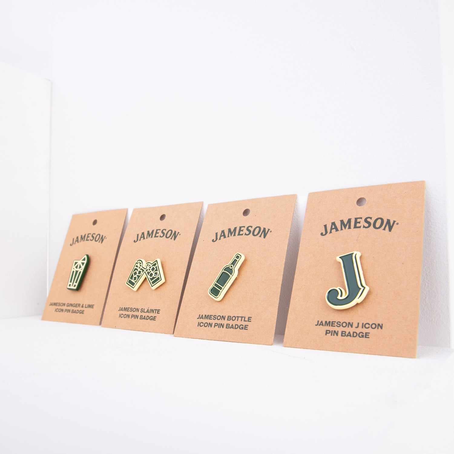 Jameson J Icon Pin Badge