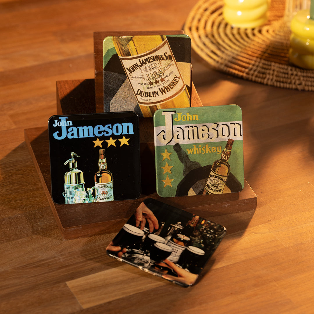 Jameson Vintage Coasters - Pack of 4