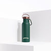 Jameson Green Water Bottle with Copper Color Lid