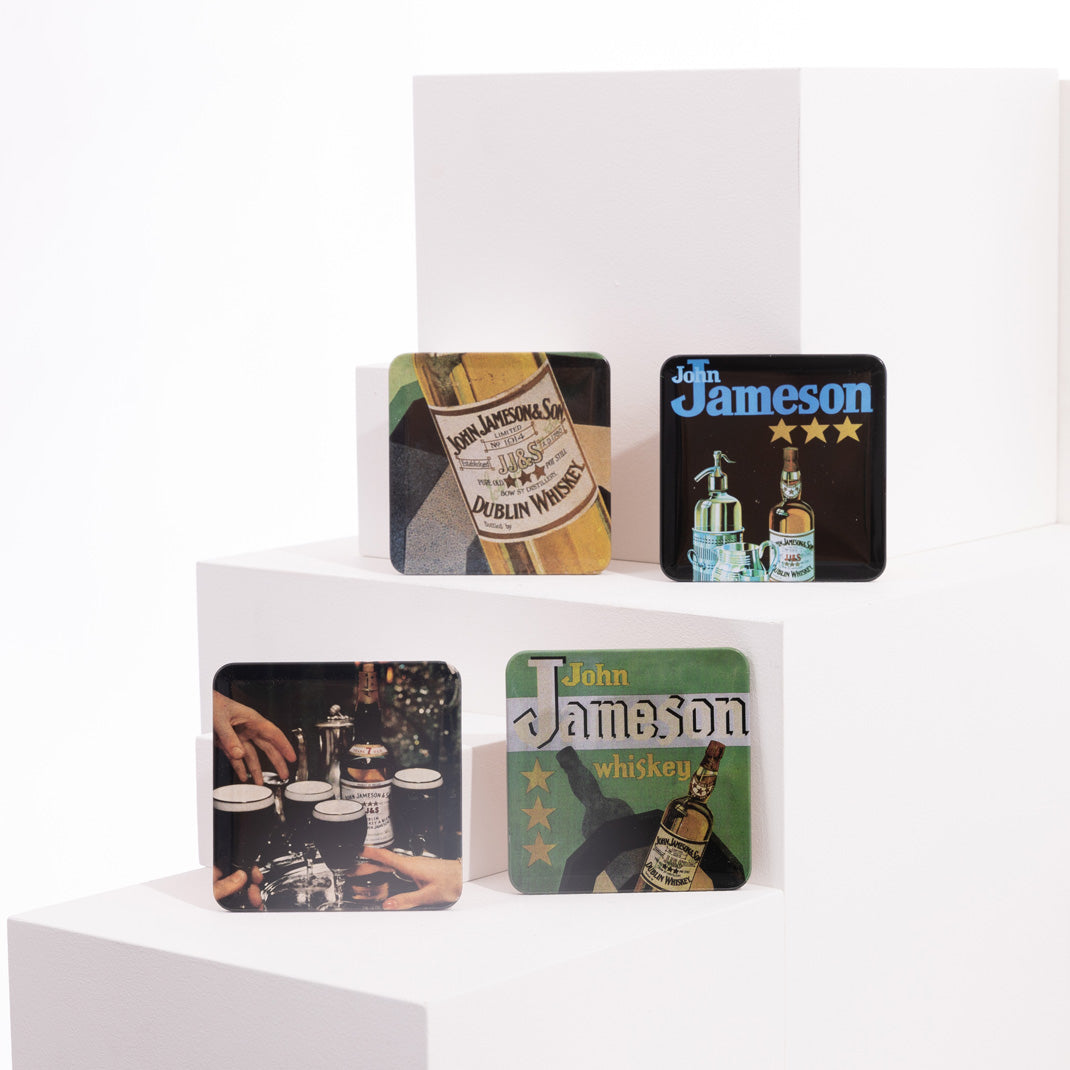 Jameson Vintage Coasters - Pack of 4