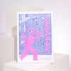 Jameson x JANDO A3 Smithfield Print - Pink & Blue