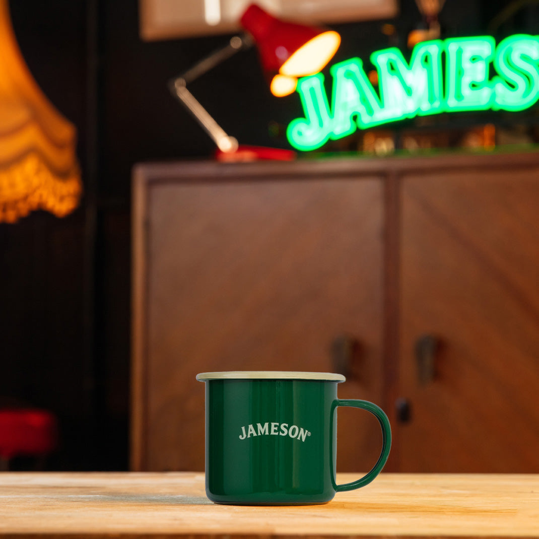 Jameson Ceramic Green Mug