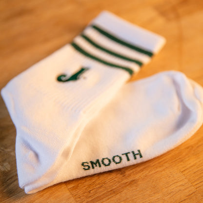 Jameson White Tube Socks