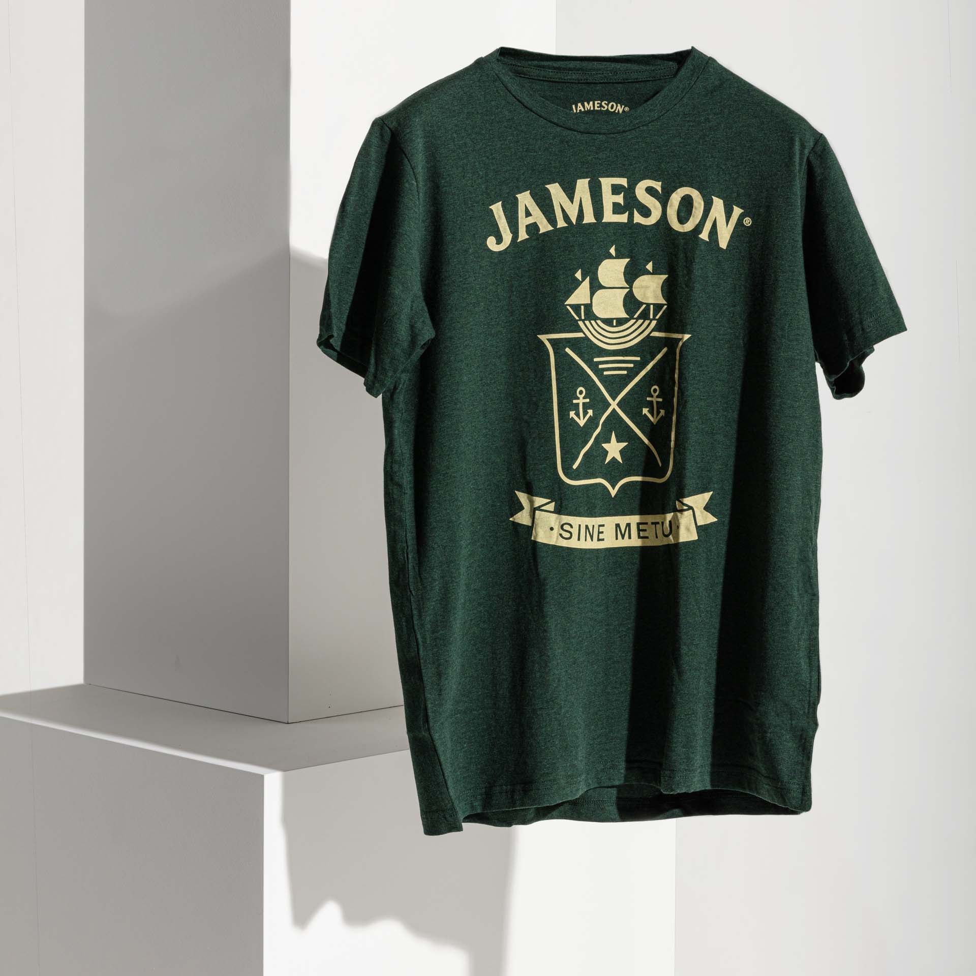 Jameson Crest T Shirt Green Jameson Irish Whiskey Jameson US Merchandise Store