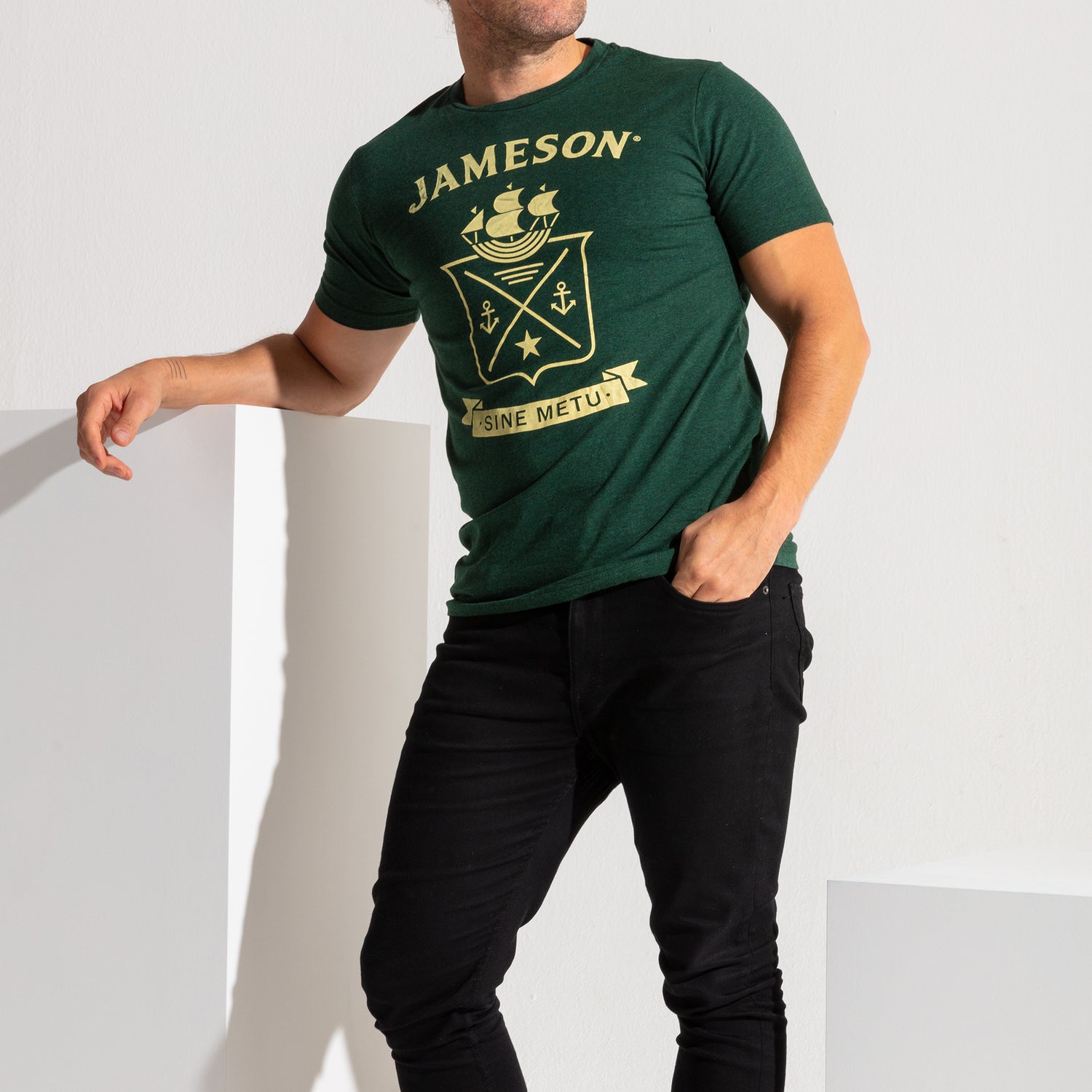 Jameson Full Crest T-Shirt - Green