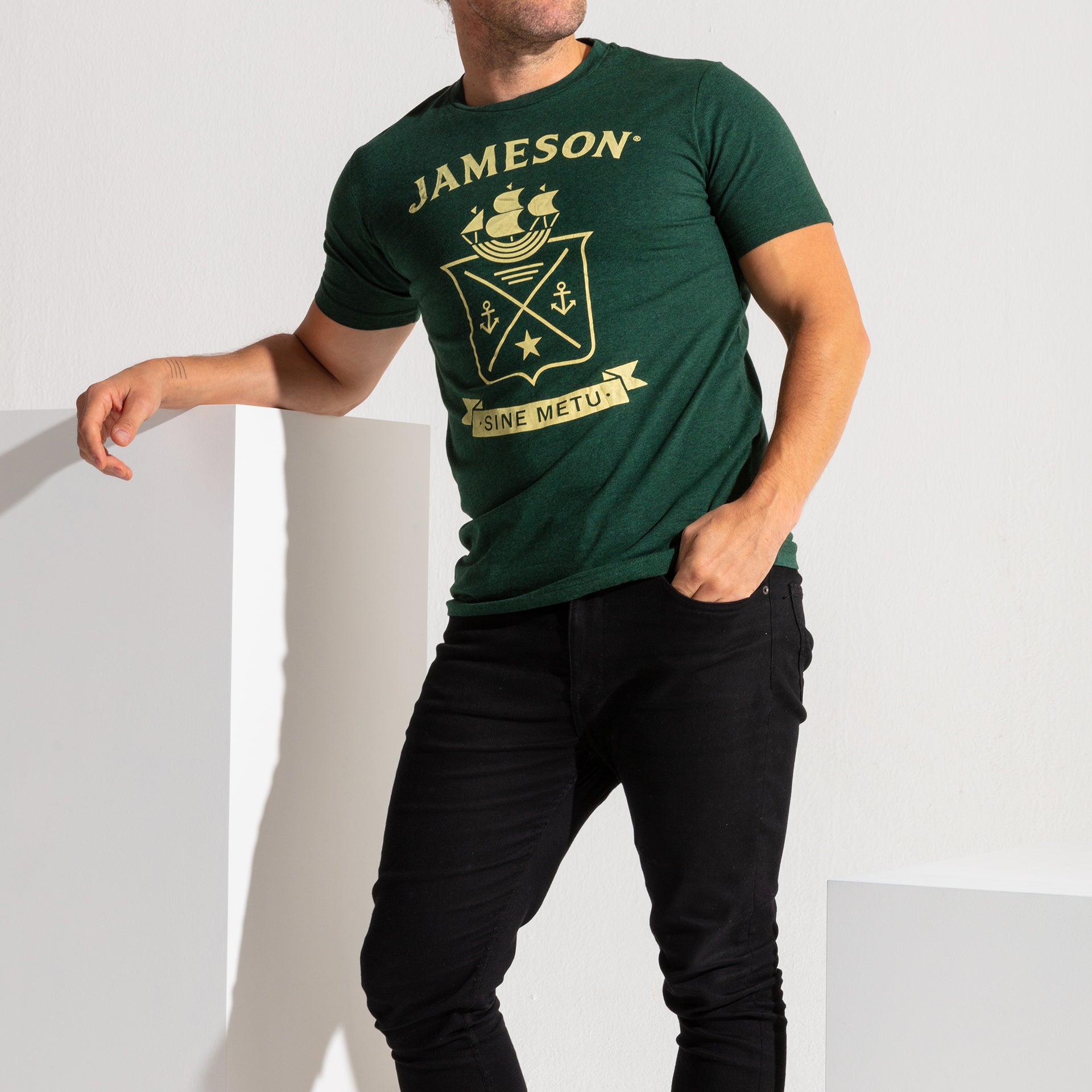 Jameson Full Crest T-Shirt - Green