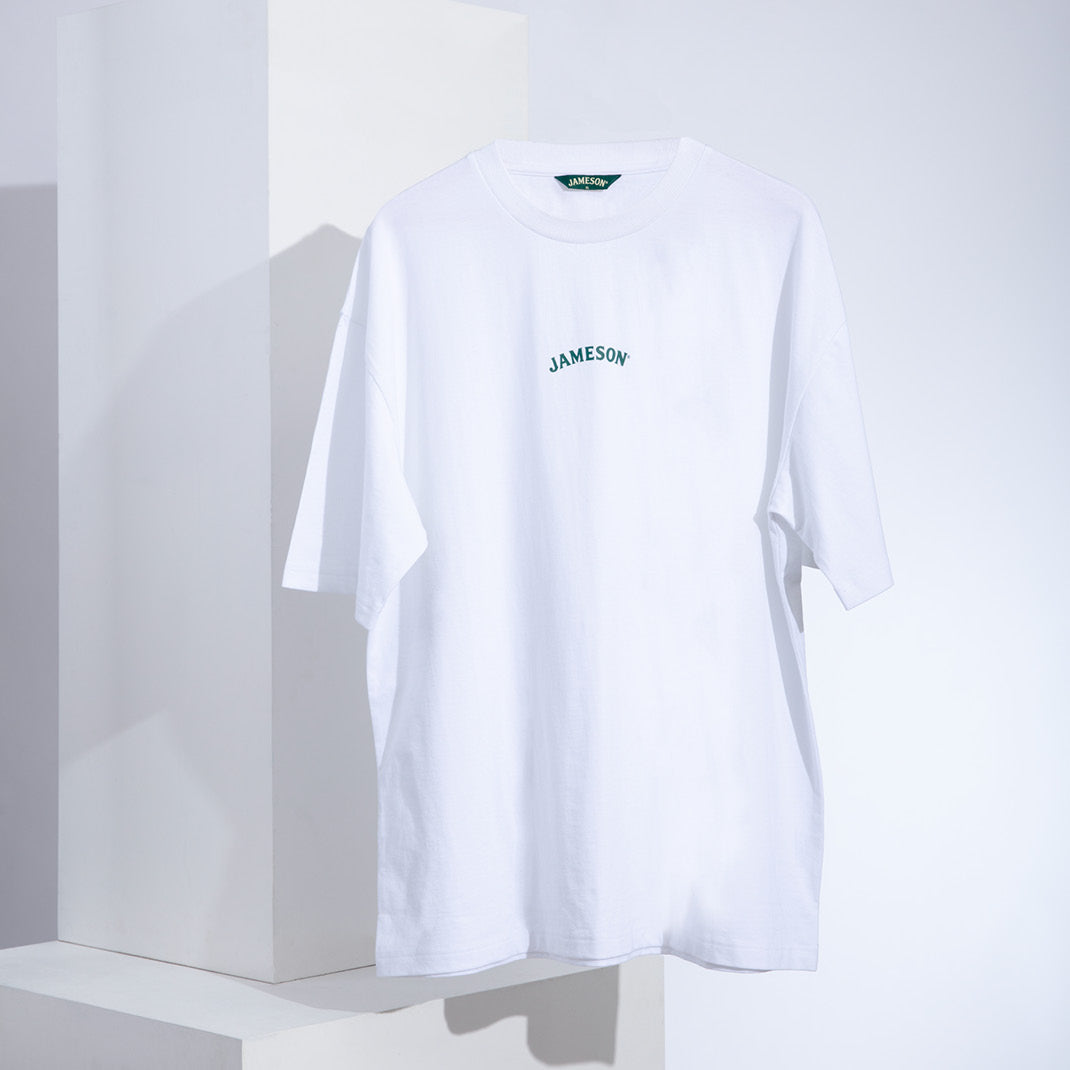 Jameson White Oversized T Shirt